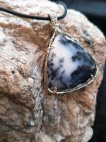 Merlinite Silver Wire-Wrapped Pendant - Image 4