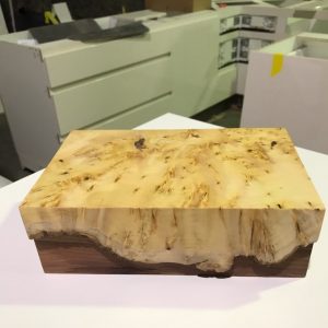 Blackwood and Birdseye Huon Pine Box by Lins Athorn