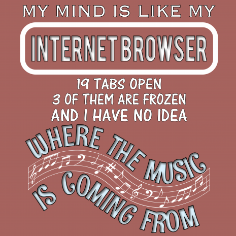 T-Shirt - Mind Like Internet Browser T-Shirt - Mind Like Internet Browser