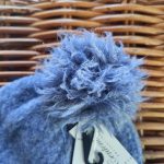 W. Garrett & Co wool-mix Beanie with pom-pom in violet blue